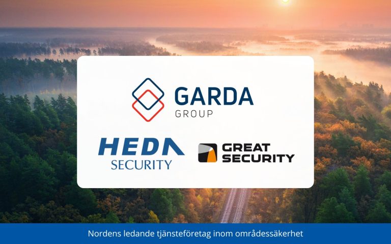 Heda Security’s tekniska säkerhetsverksamhet integreras med systerbolaget Great Security’s Nordic Solution