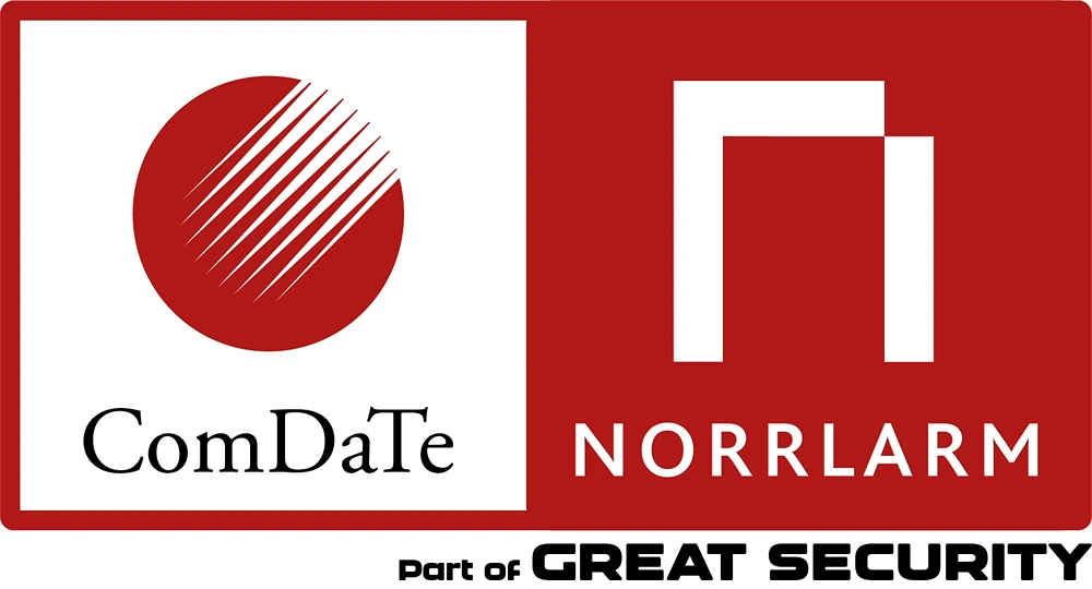 Comdate Norrlarm logo