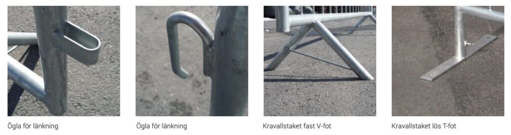 kravallstaket - val